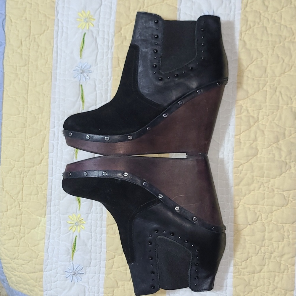 Dr. Scholl’s Abbey Wedge Booties Size 9.5 - Picture 7 of 10